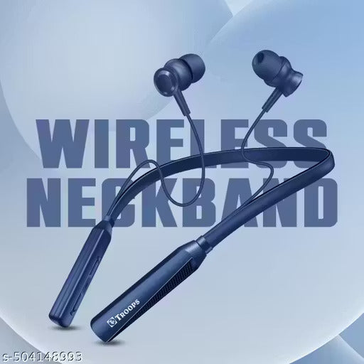 ONBIZ Wireless Neckband with 20+ HRS Playtime, Bluetooth V5.0, ENx™ Clear Voice Calls and 10MM Clarity Drivers